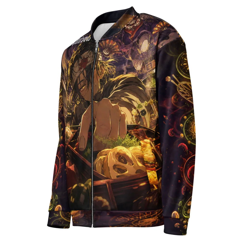 Anirova Midnight Bento Boss — All-Over Bomber Jacket — Ansicht 2