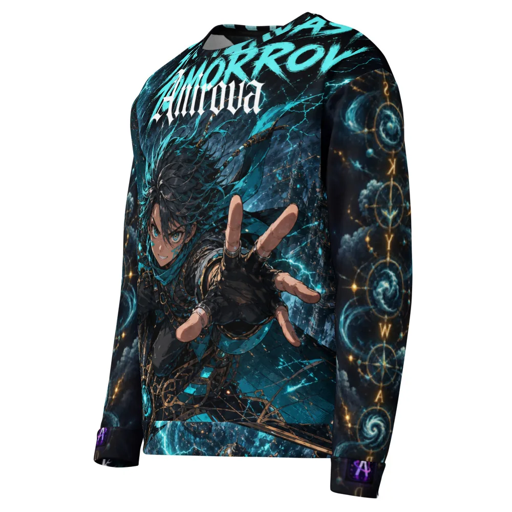 Anirova Stormbound Courier — Recycled All-Over Sweatshirt — Ansicht 3