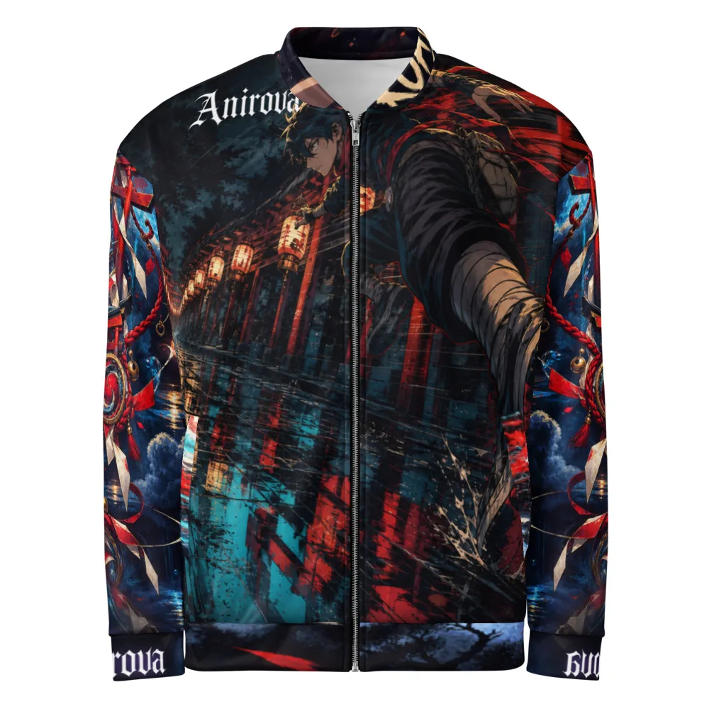 Anirova Torii Velocity — All-Over Bomber Jacket