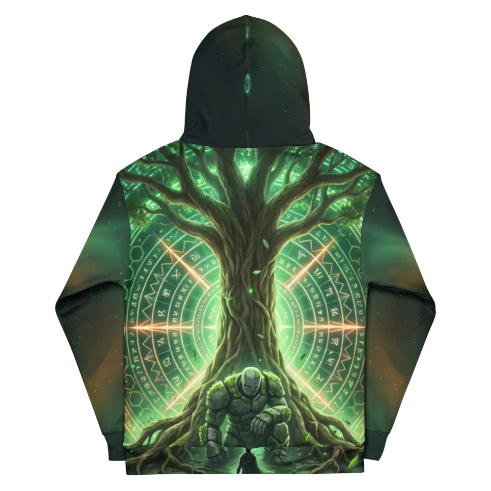 Anirova Erde — All-Over Print Hoodie — Ansicht 2
