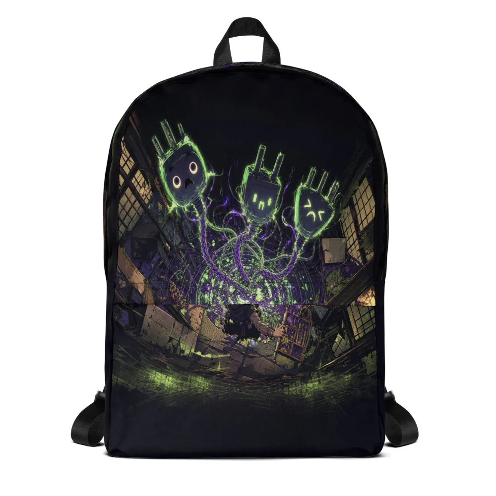 Anirova Summon Tech Support — All-Over Backpack