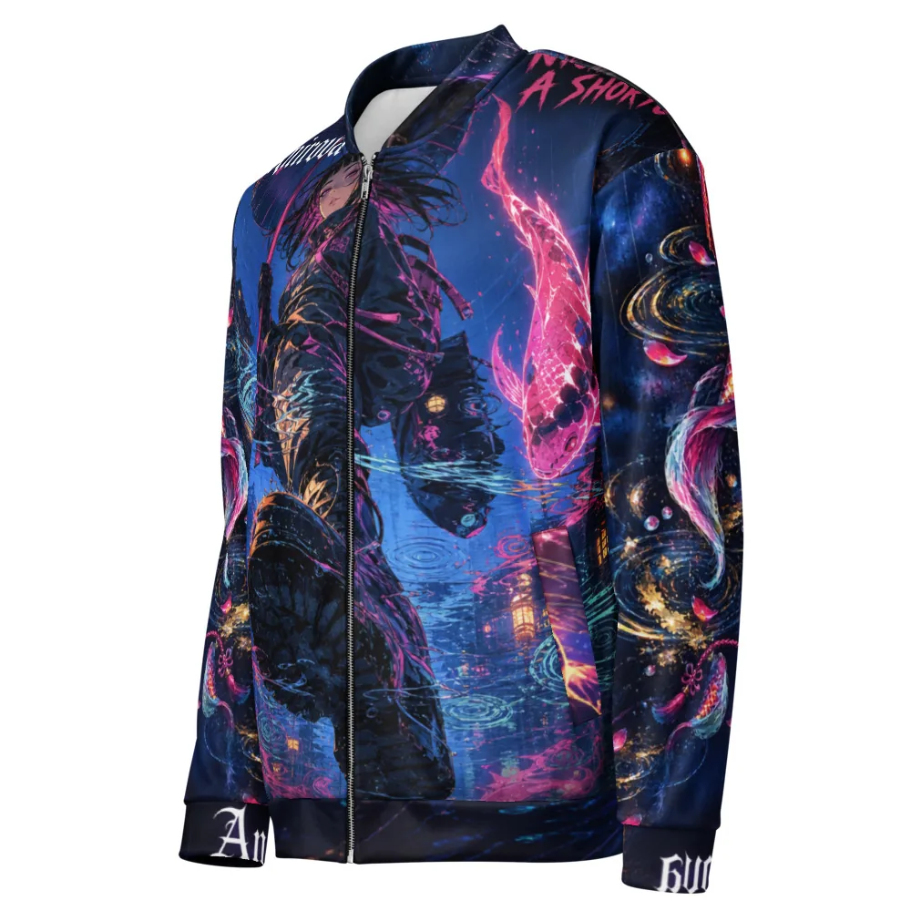Anirova Koi Parallax — All-Over Bomber Jacket — Ansicht 2