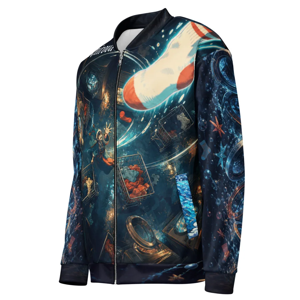 Anirova Laundry Kaiju Cycle — All-Over Bomber Jacket — Ansicht 2