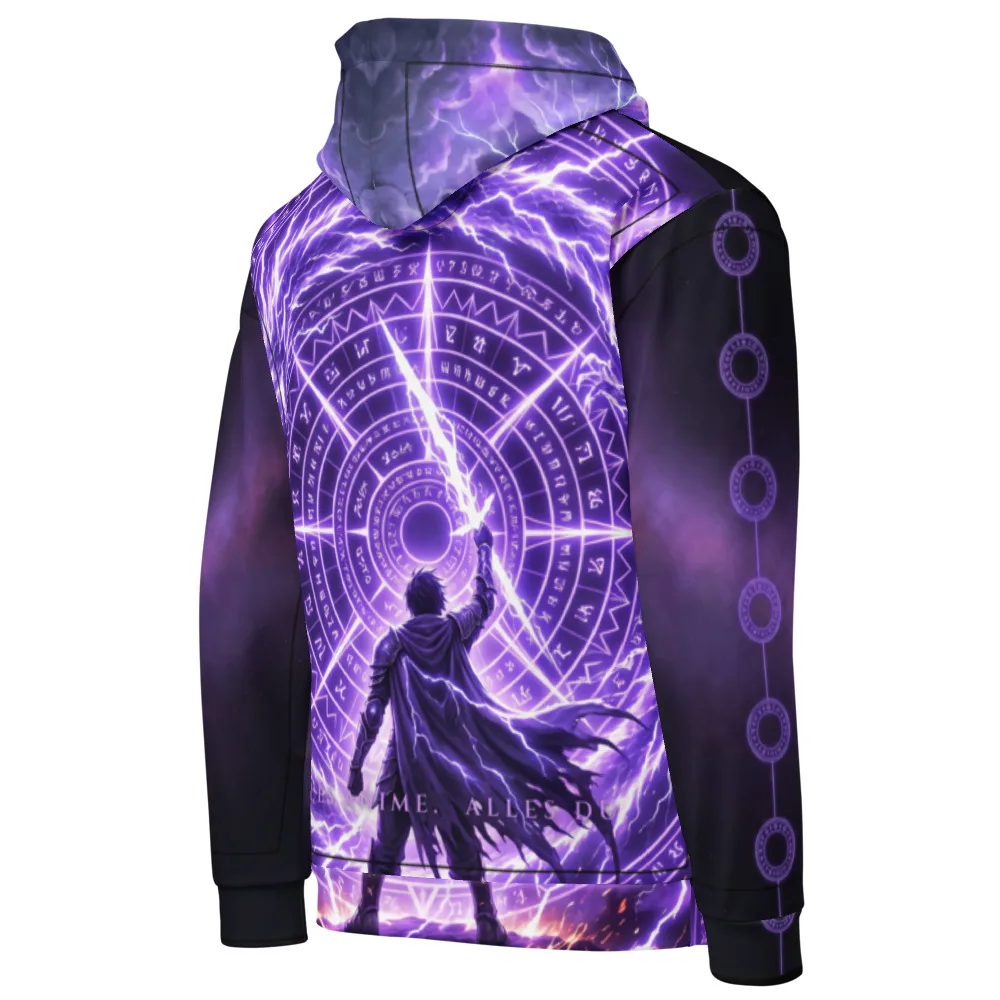 Anirova Blitz — All-Over Print Hoodie — Ansicht 3