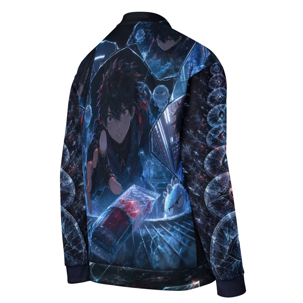 Anirova Mirror Snack Jutsu — All-Over Bomber Jacket — Ansicht 4