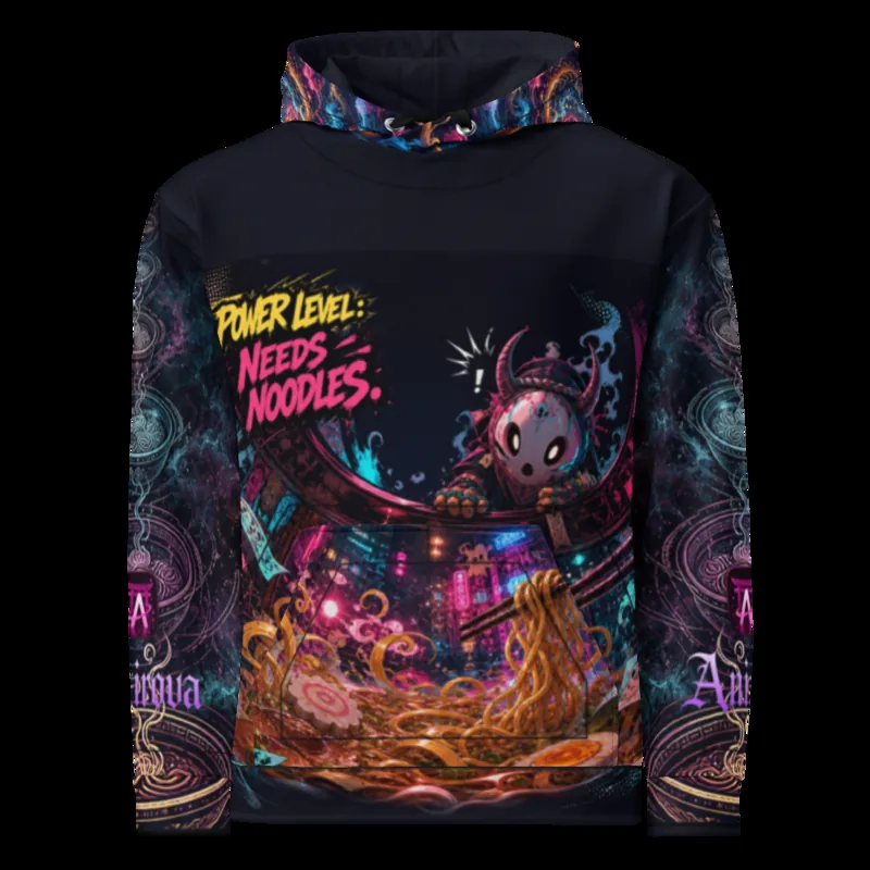 Anirova Sidequest Ramen — All-Over Print Hoodie