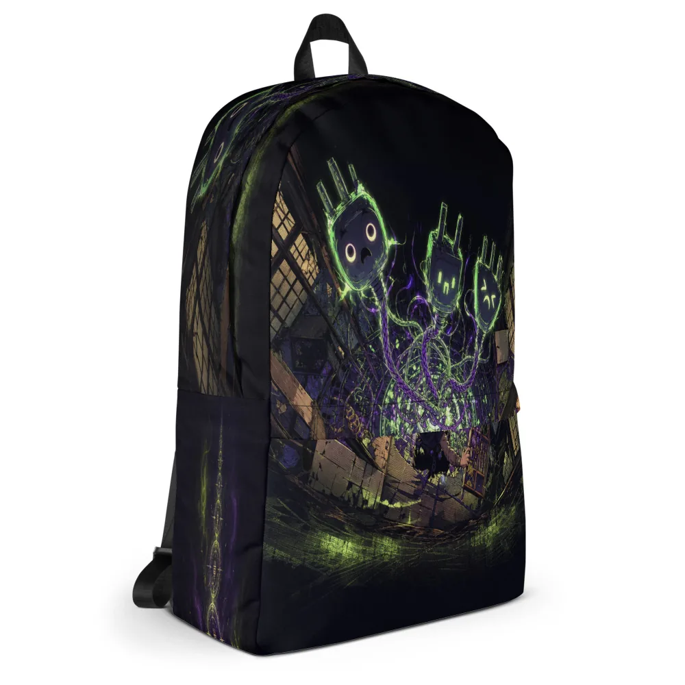 Anirova Summon Tech Support — All-Over Backpack — Ansicht 3