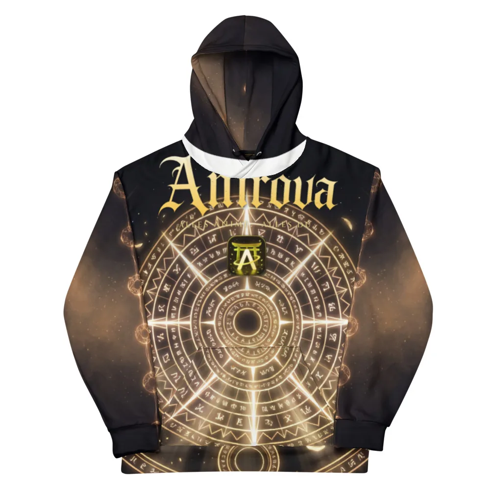 Anirova Licht — All-Over Print Hoodie — Ansicht 1