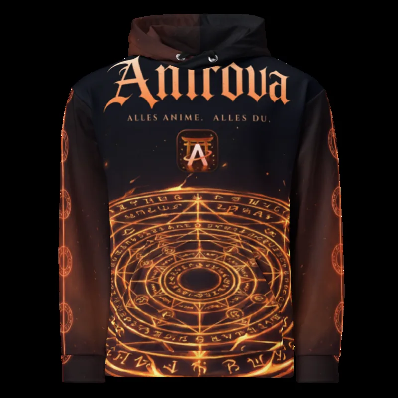 Anirova Feuer — All-Over Print Hoodie