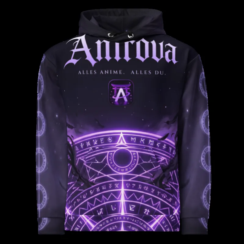 Anirova Schatten — All-Over Print Hoodie