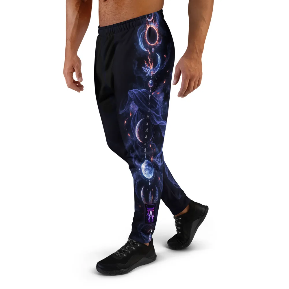 Anirova Moonlit Ronin — Recycled All-Over Joggers — Ansicht 3