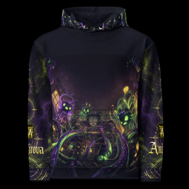 Anirova Summon Tech Support — All-Over Print Hoodie