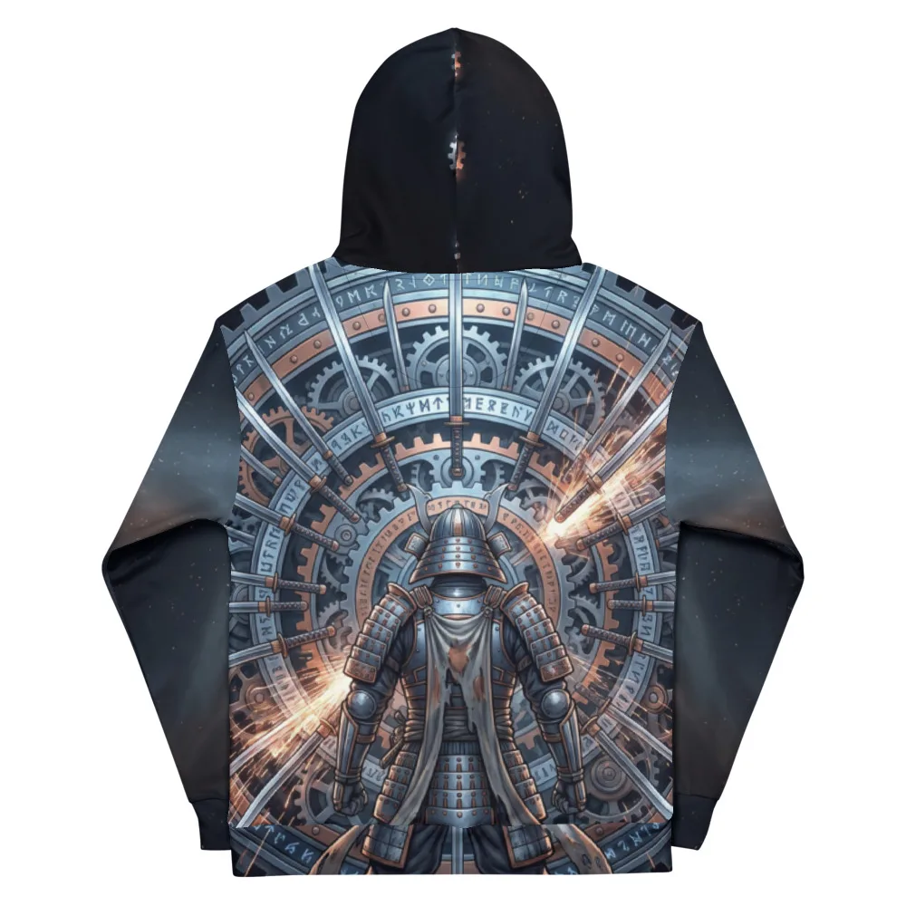 Anirova Metall — All-Over Print Hoodie — Ansicht 2