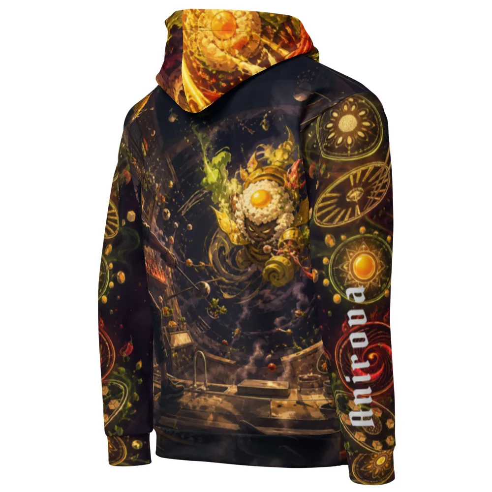 Anirova Midnight Bento Boss — All-Over Print Hoodie — Ansicht 3