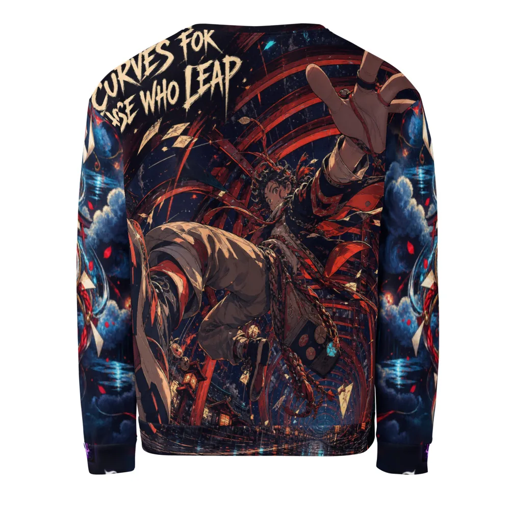 Anirova Torii Velocity — Recycled All-Over Sweatshirt — Ansicht 2