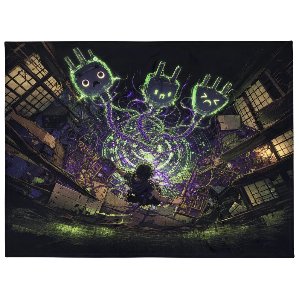 Anirova Summon Tech Support — Throw Blanket