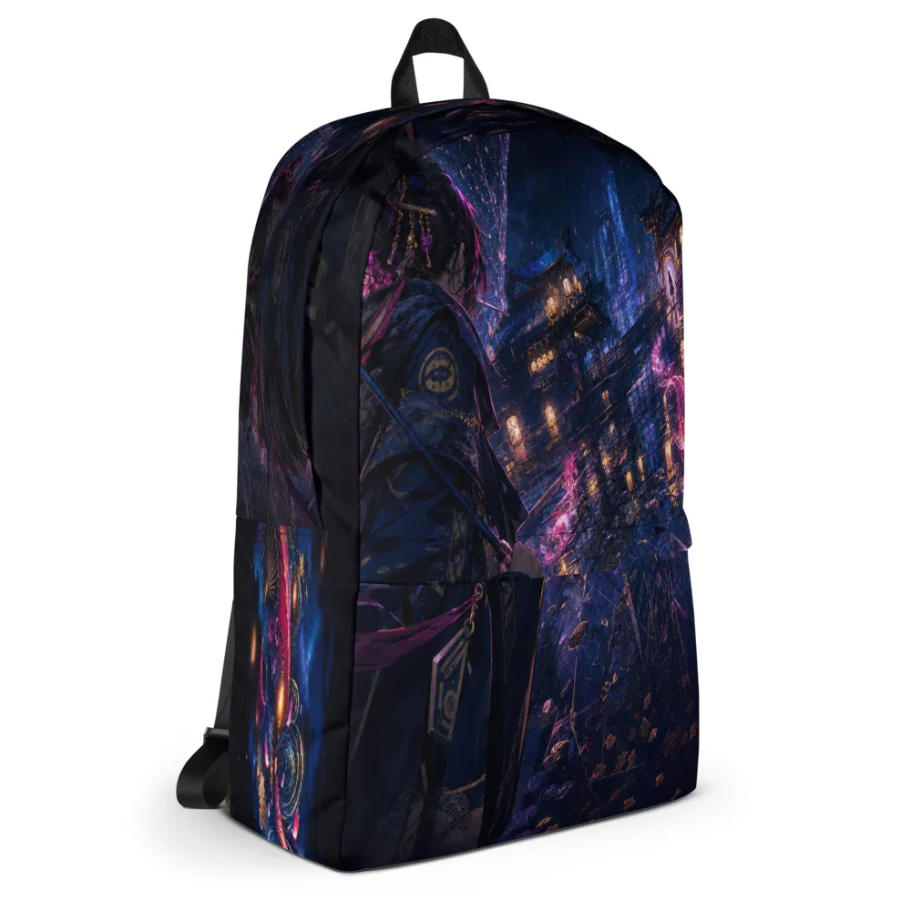 Anirova Koi Parallax — All-Over Backpack — Ansicht 3