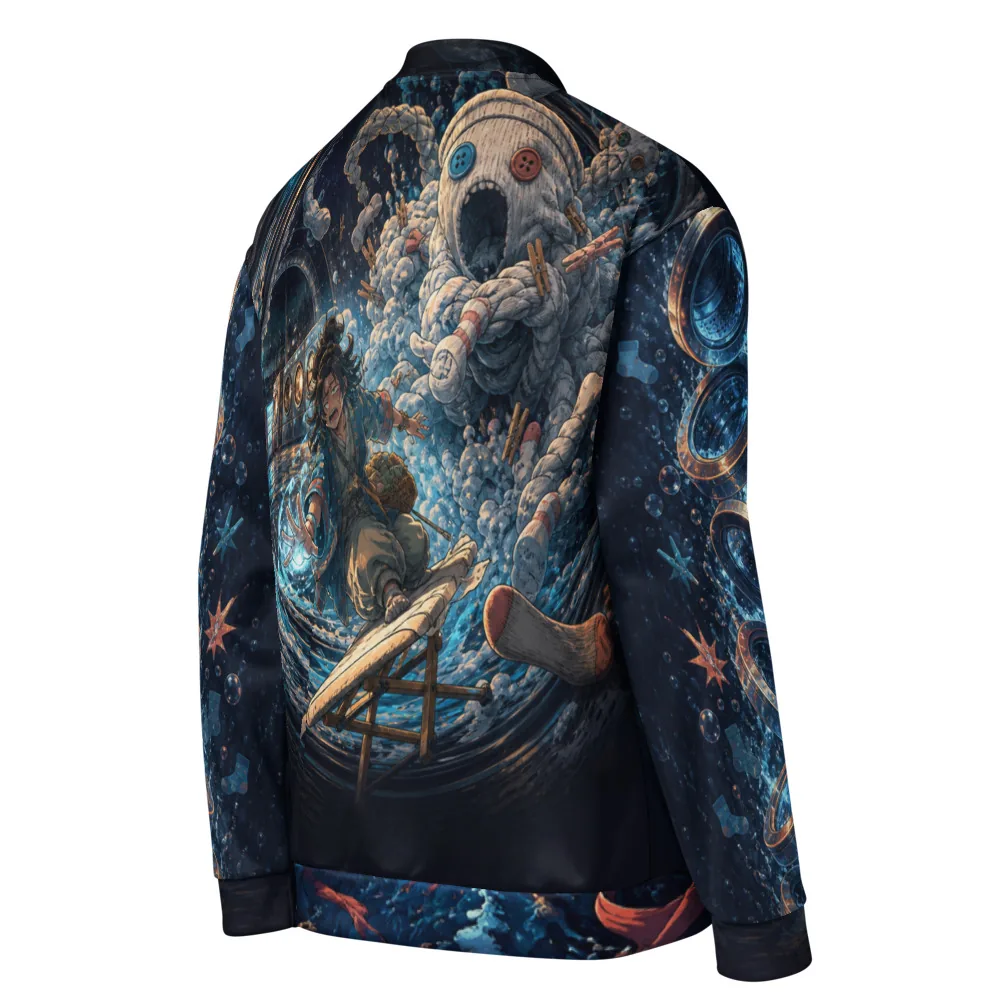 Anirova Laundry Kaiju Cycle — All-Over Bomber Jacket — Ansicht 4