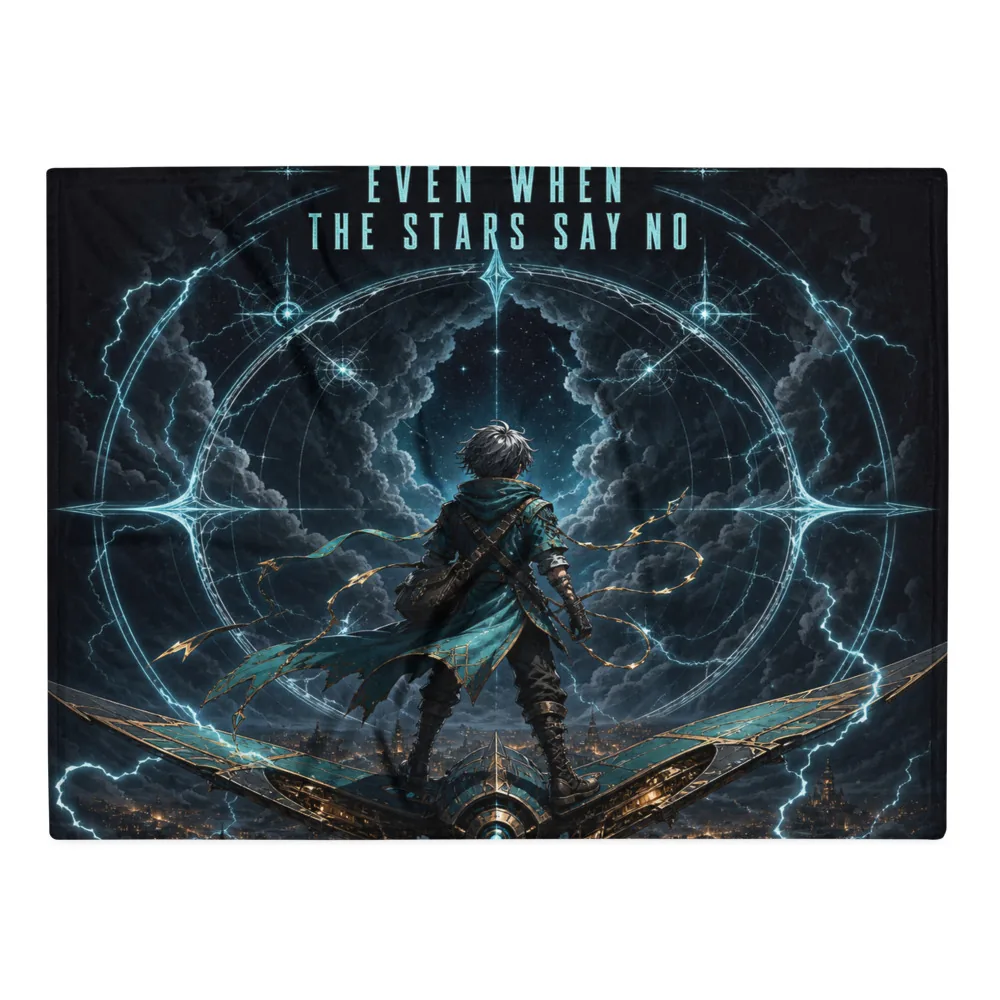 Anirova Stormbound Courier — Throw Blanket — Ansicht 2