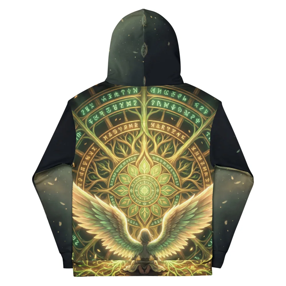 Anirova Heilung — All-Over Print Hoodie — Ansicht 2