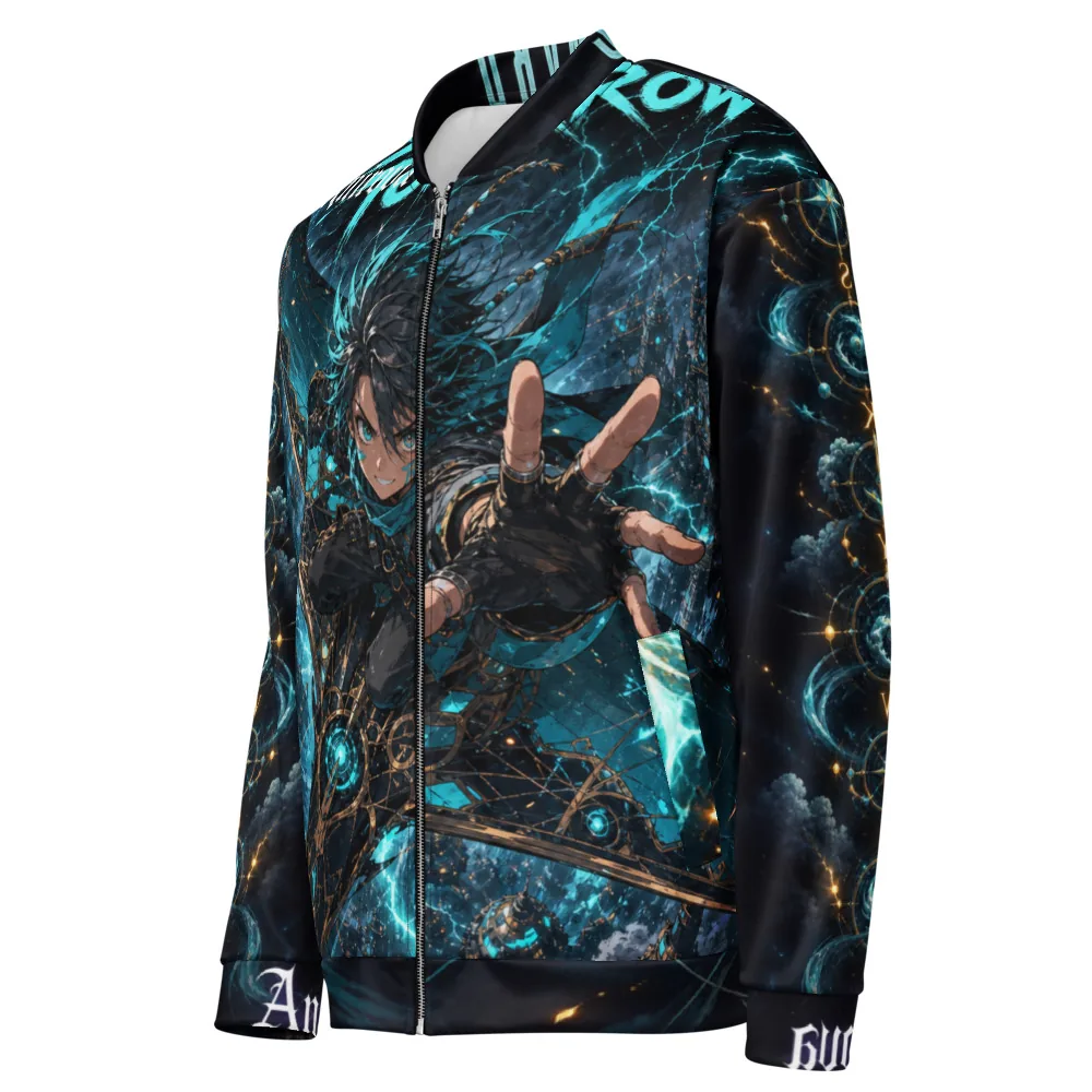 Anirova Stormbound Courier — All-Over Bomber Jacket — Ansicht 2
