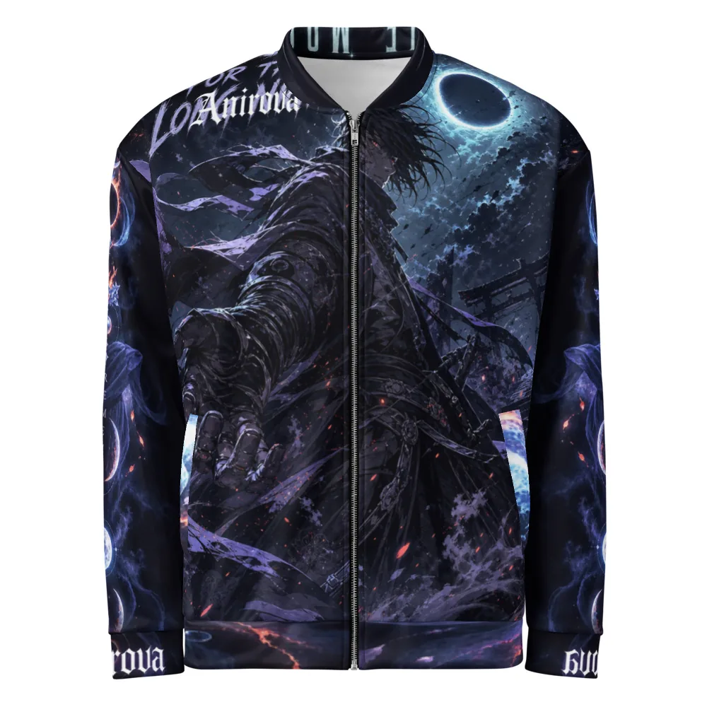Anirova Moonlit Ronin — All-Over Bomber Jacket