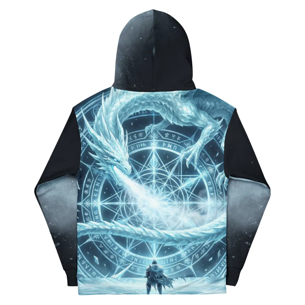 Anirova Eis — All-Over Print Hoodie — Ansicht 2