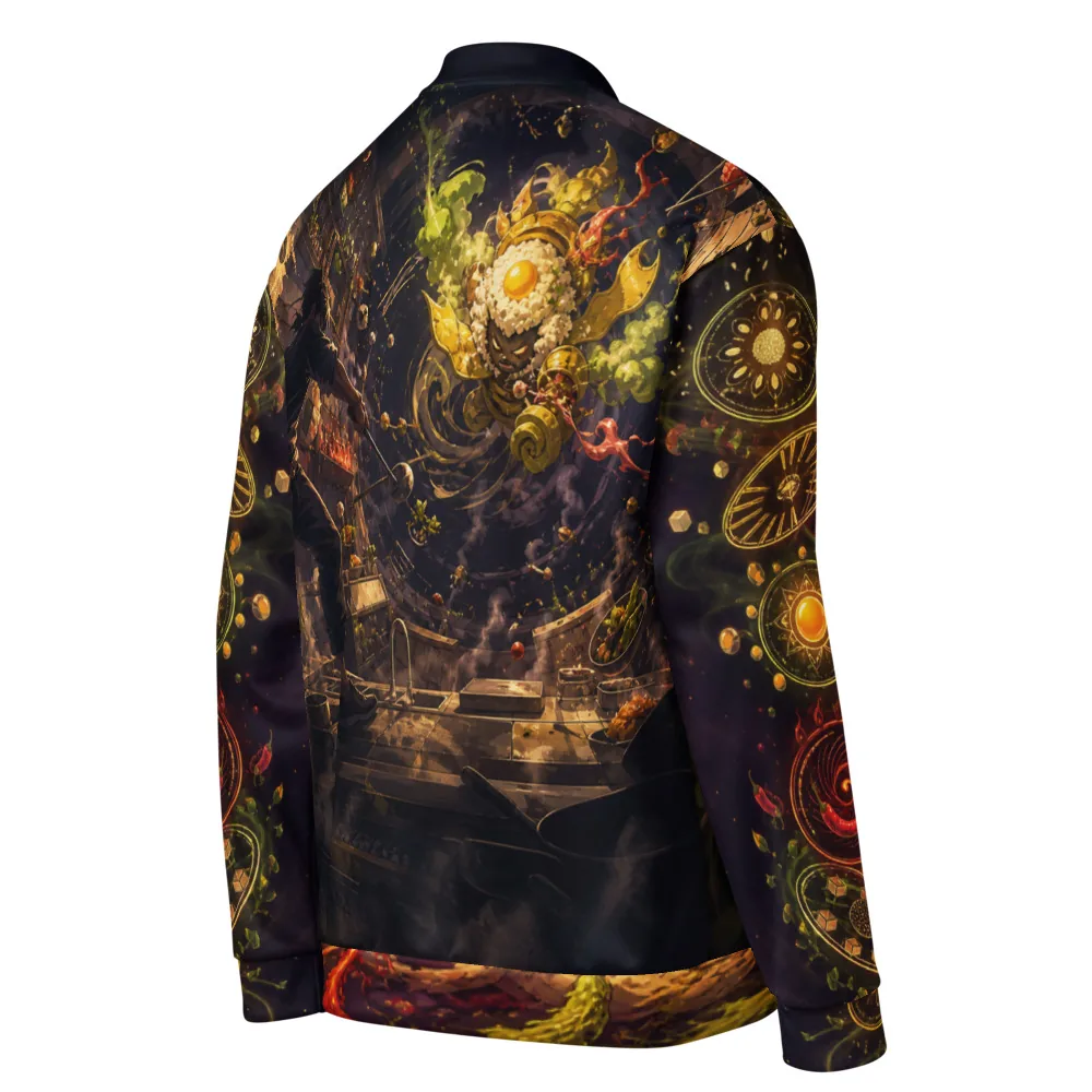 Anirova Midnight Bento Boss — All-Over Bomber Jacket — Ansicht 4