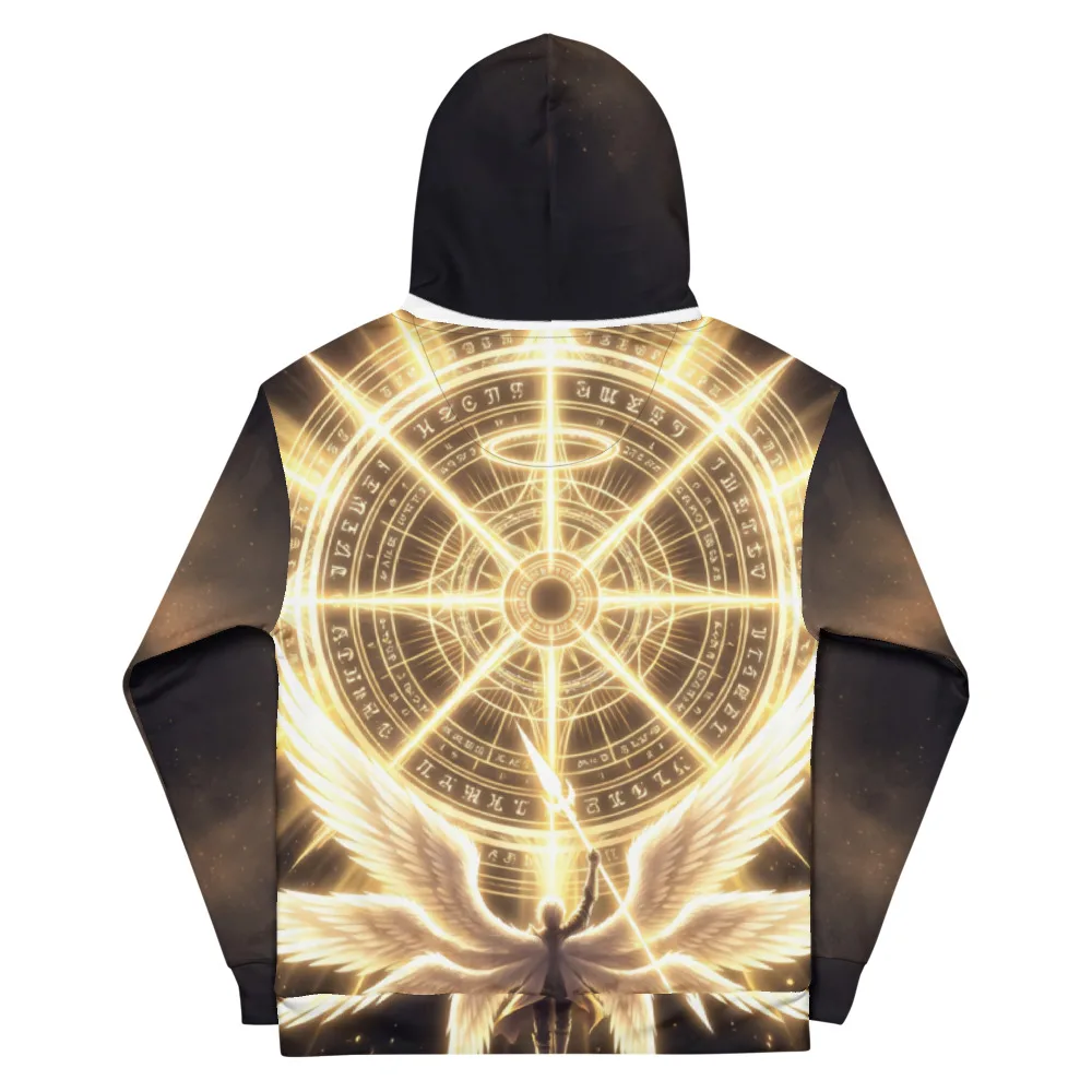 Anirova Licht — All-Over Print Hoodie — Ansicht 2