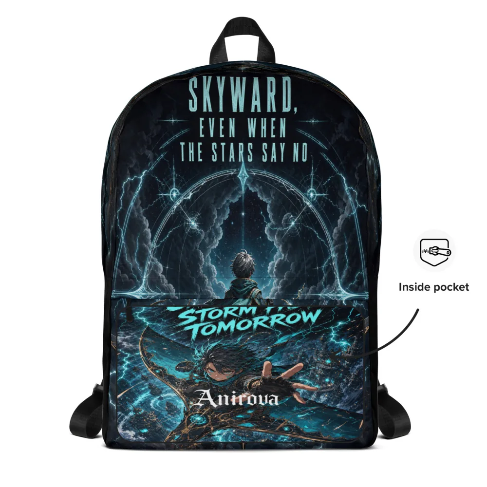 Anirova Stormbound Courier — All-Over Backpack — Ansicht 4