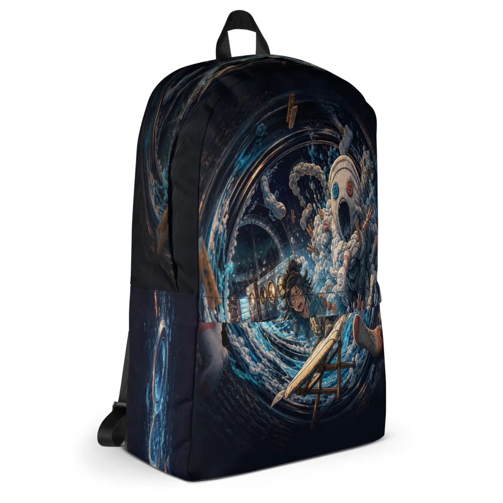 Anirova Laundry Kaiju Cycle — All-Over Backpack — Ansicht 3