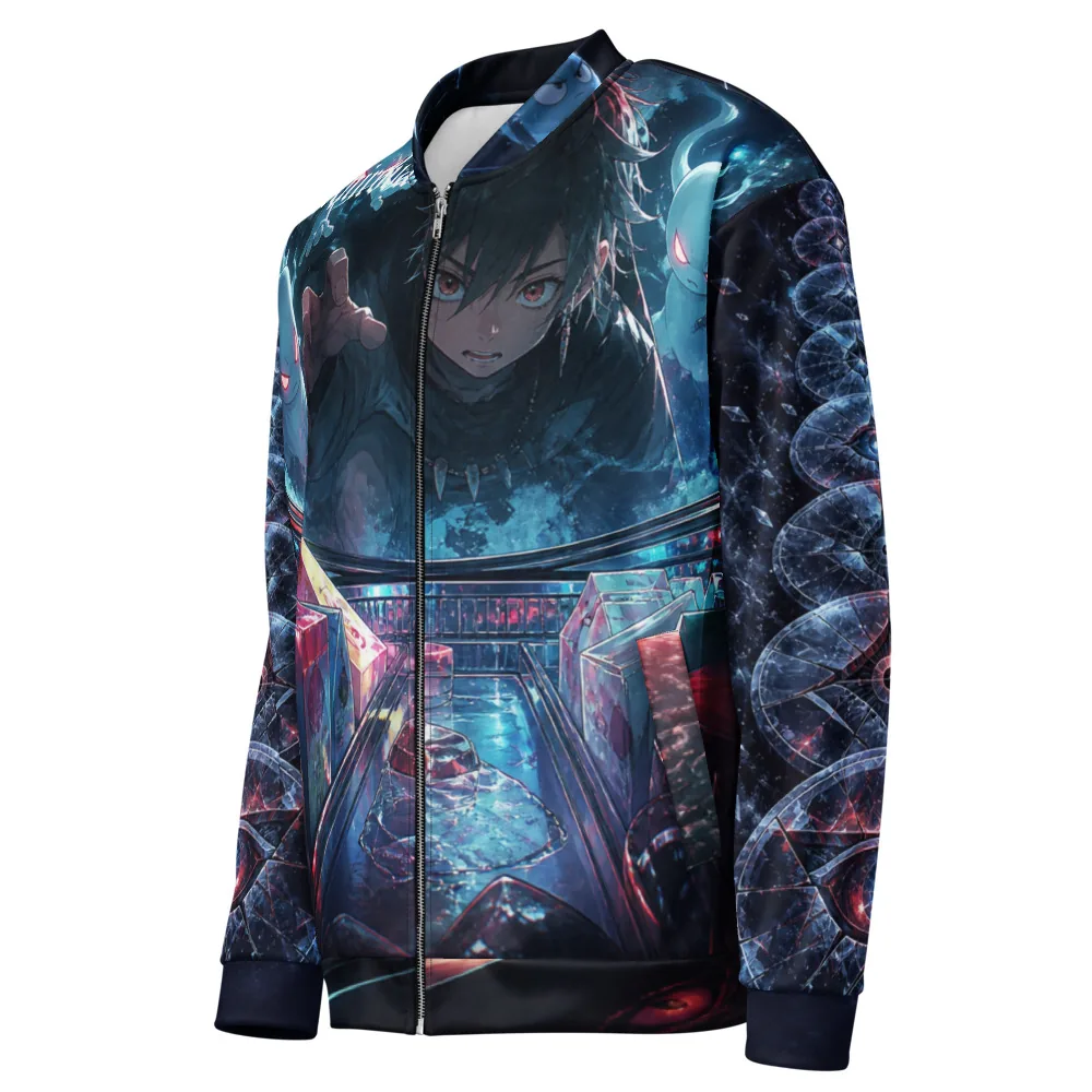 Anirova Mirror Snack Jutsu — All-Over Bomber Jacket — Ansicht 2
