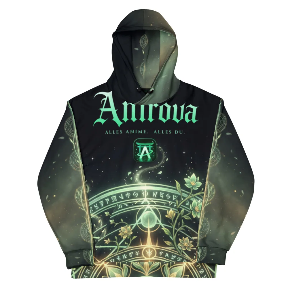 Anirova Heilung — All-Over Print Hoodie — Ansicht 1