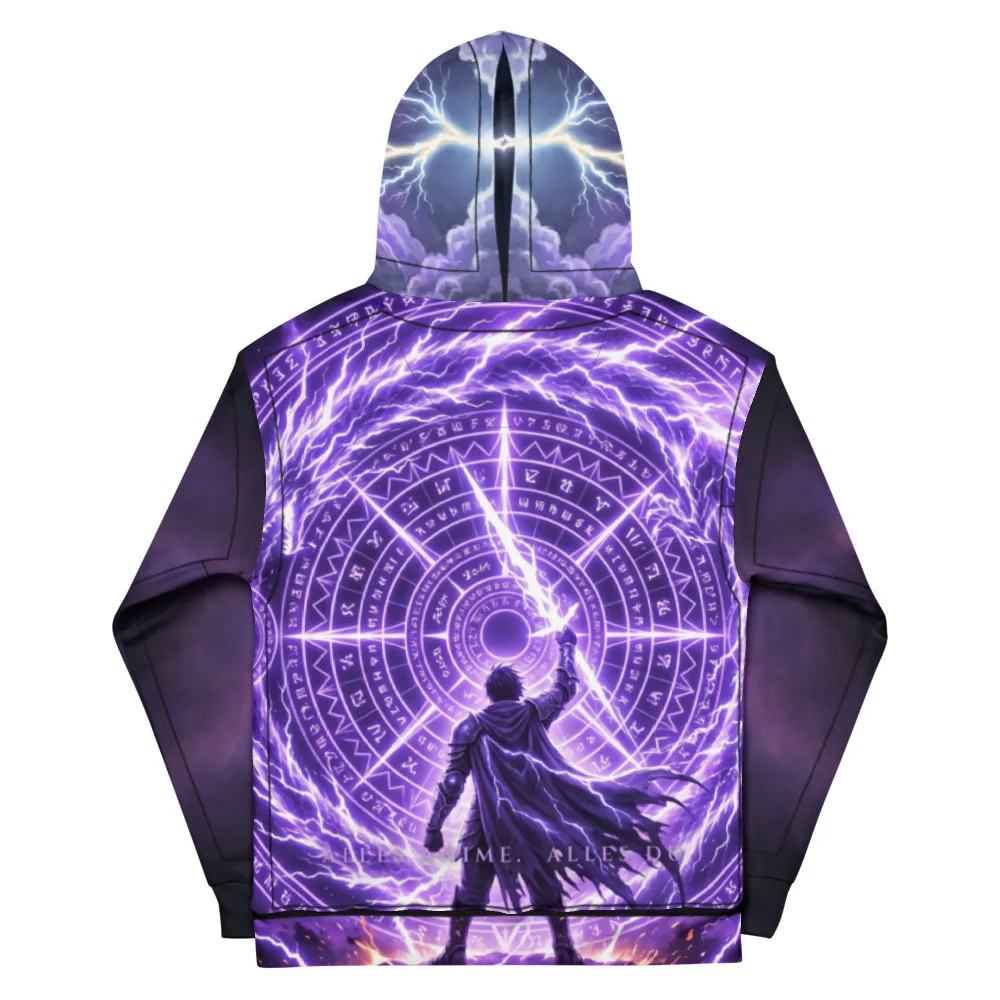 Anirova Blitz — All-Over Print Hoodie — Ansicht 2